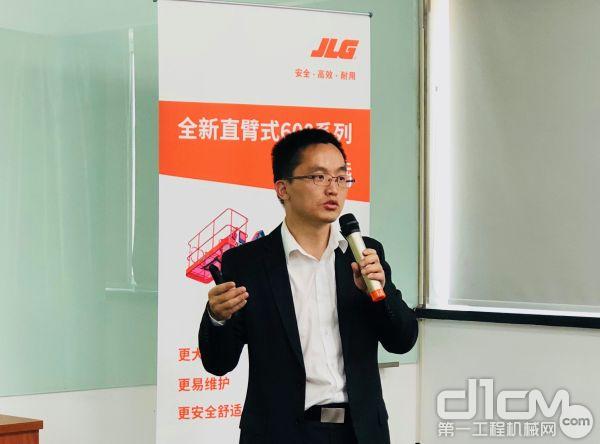 捷爾杰公司亞洲區(qū)高級產品市場經理 金奇峰先生