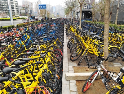 北京共享單車(chē)用戶(hù)上下班常一車(chē)難求:單車(chē)去哪了
