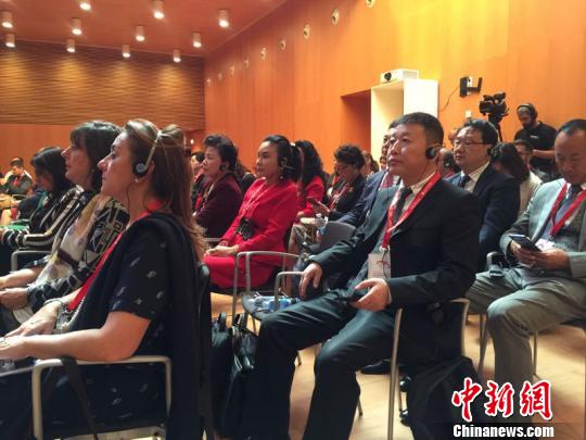 甘肅省工商聯(lián)組織了部分工商企業(yè)家參加“納瓦拉國際日”活動?！『钪拘?攝