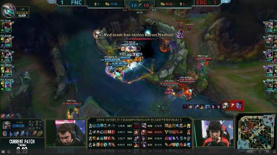 LOL S8戰(zhàn)報：順風怎能不浪！EDG慘敗于FNC無緣四強