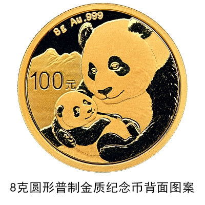 2019版熊貓金銀紀念幣