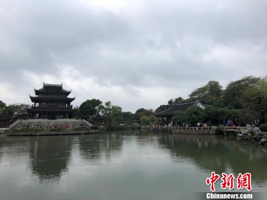 圖為蘇州盤門一景。　孫權(quán) 攝