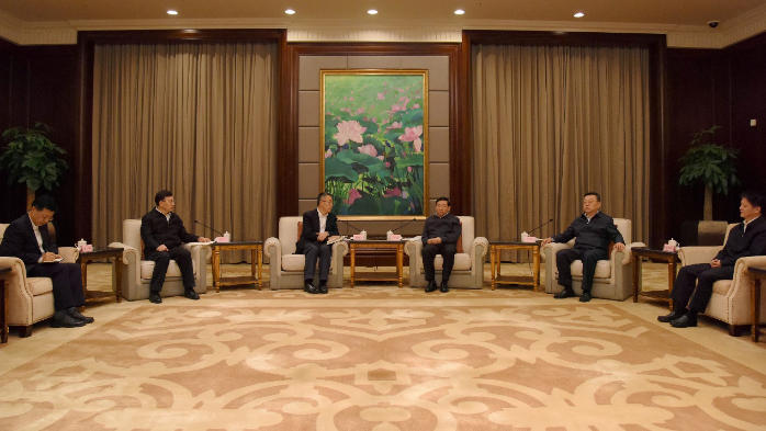 三峽集團(tuán)董事長(zhǎng)雷鳴山拜會(huì)福建省委書記于偉國(guó)、省長(zhǎng)唐登杰