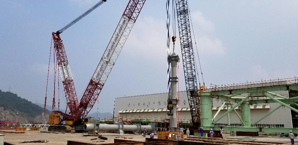 浙江：嘉興海上風(fēng)電升壓站主體工程啟動