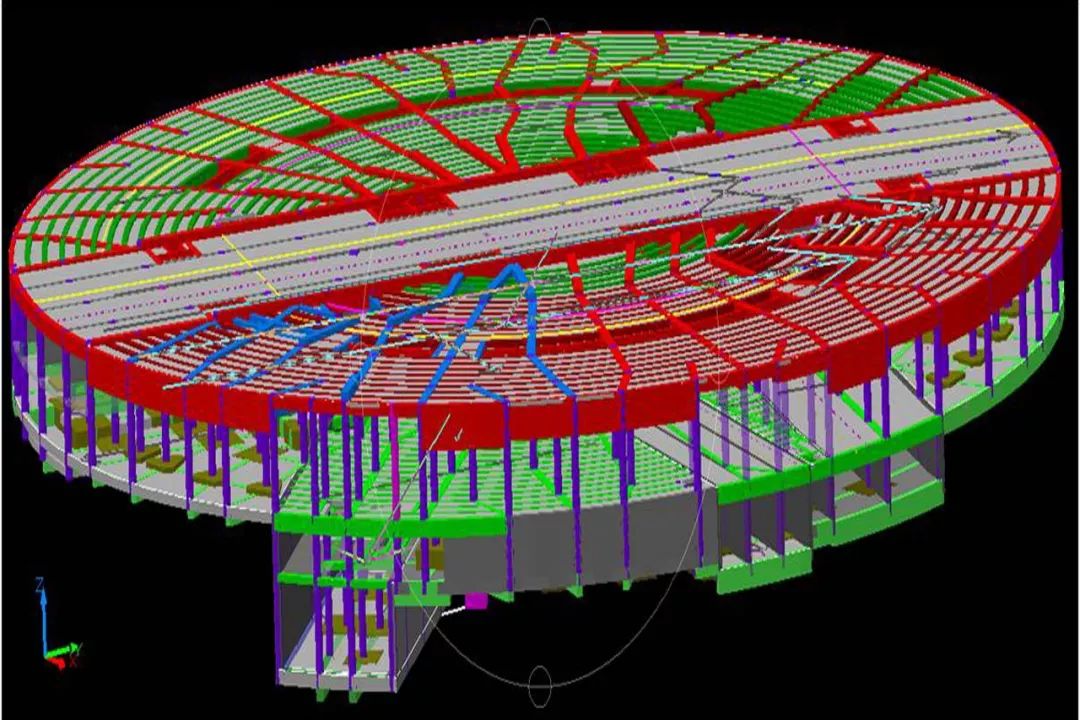 運用BIM技術(shù)，對主體結(jié)構(gòu)工程立體模擬演示