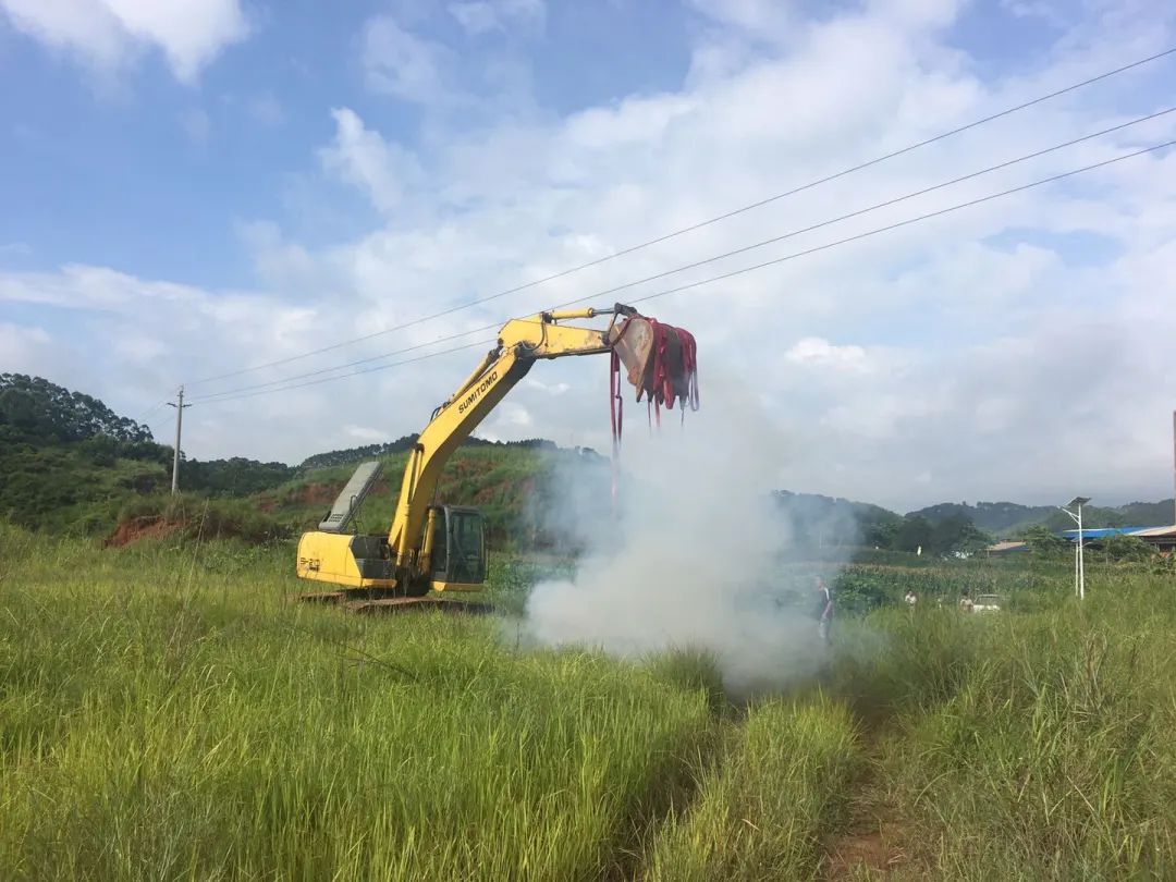 項目部駐地進場清表