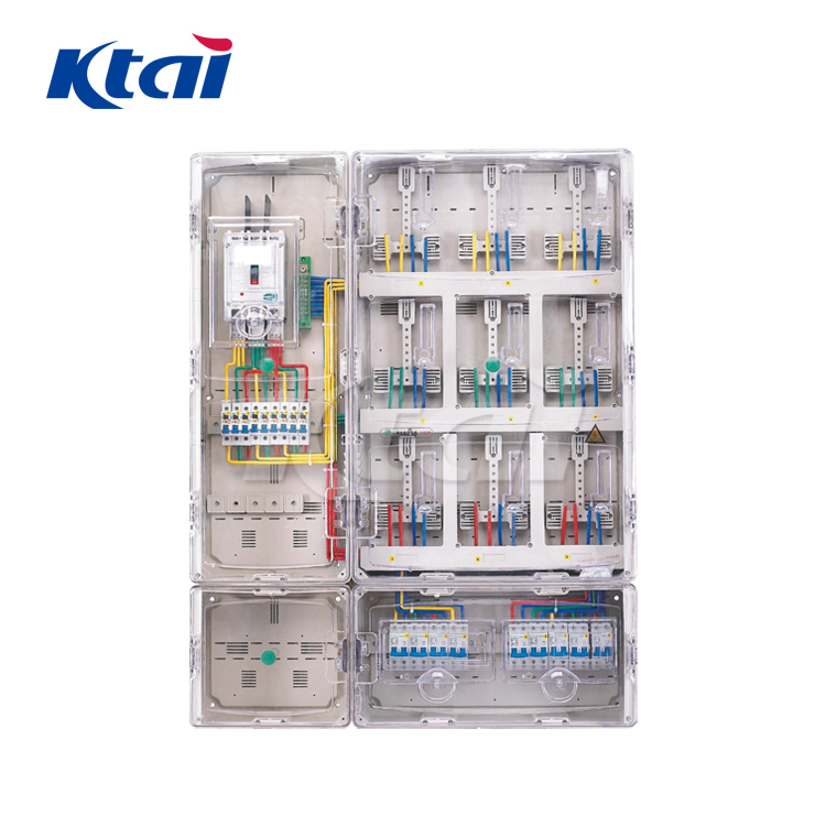 KT-D903K   单相九位插卡式电表箱